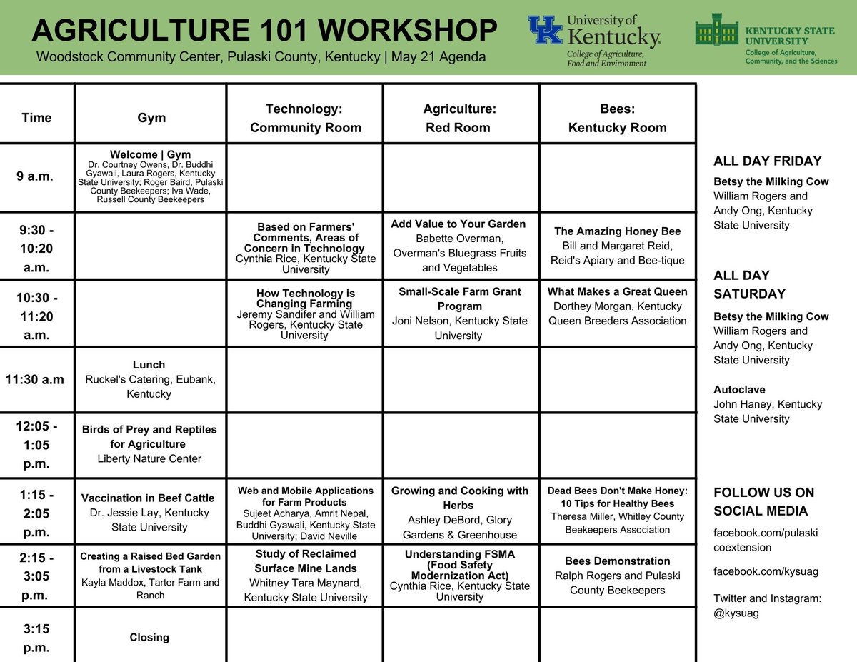 Kentucky State University Land Grant Program tweet media