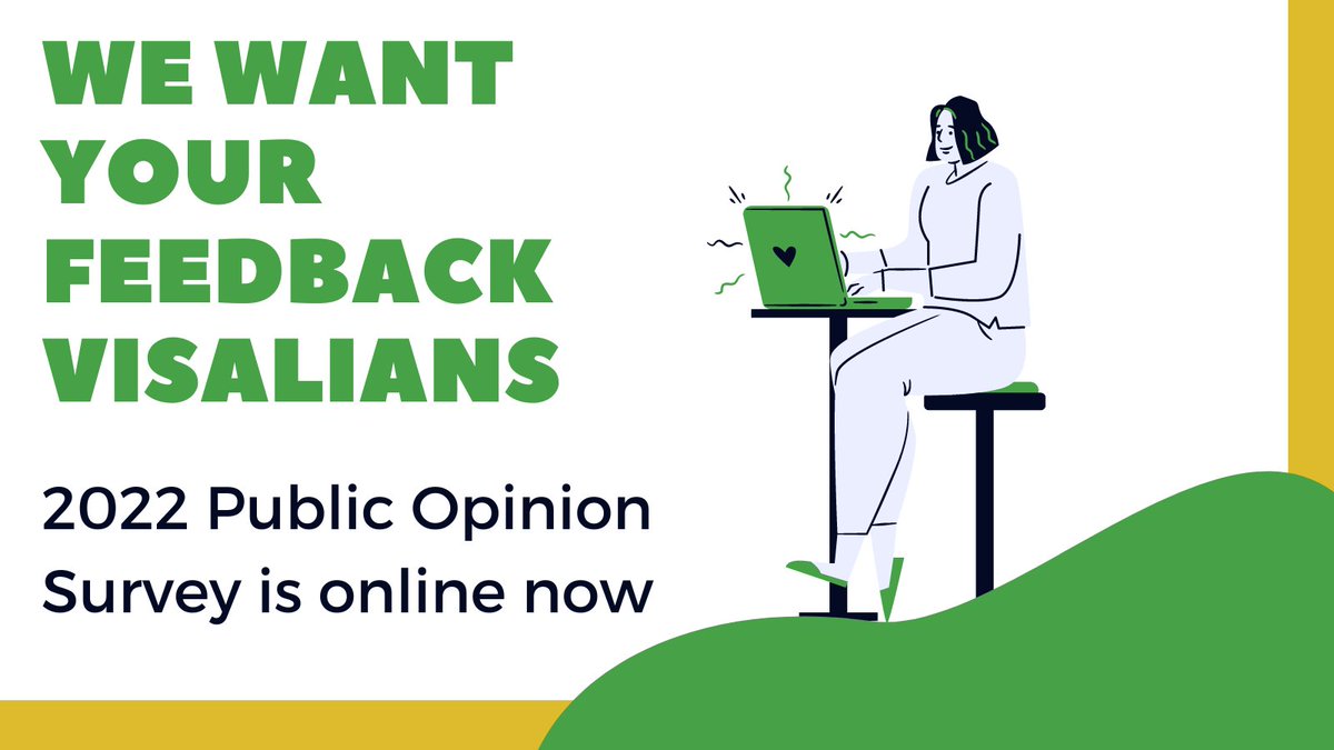 CityofVisalia's tweet photo. 📢 Closing TODAY - The 2022 Public Opinion Survey has been extended and is online now. But act fast, the Survey will close today Friday, May 20th.
➡ English Survey Link: https://t.co/dsPMGUYEzY
➡ Spanish Survey Link: https://t.co/xKV3ZWWkh2 https://t.co/K2wvtBhdBK