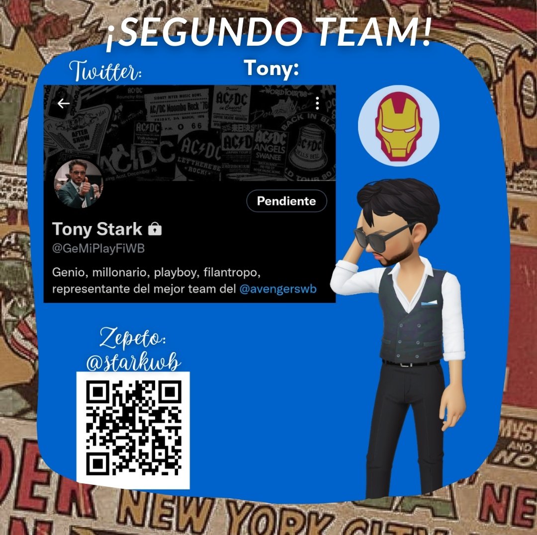 avengerswb's tweet photo. 🥵 Tony 🥵
🥵 Twitter: @GeMiPlayFiWB 
🥵 Zepeto: @/Starkwb https://t.co/82qINJm25J