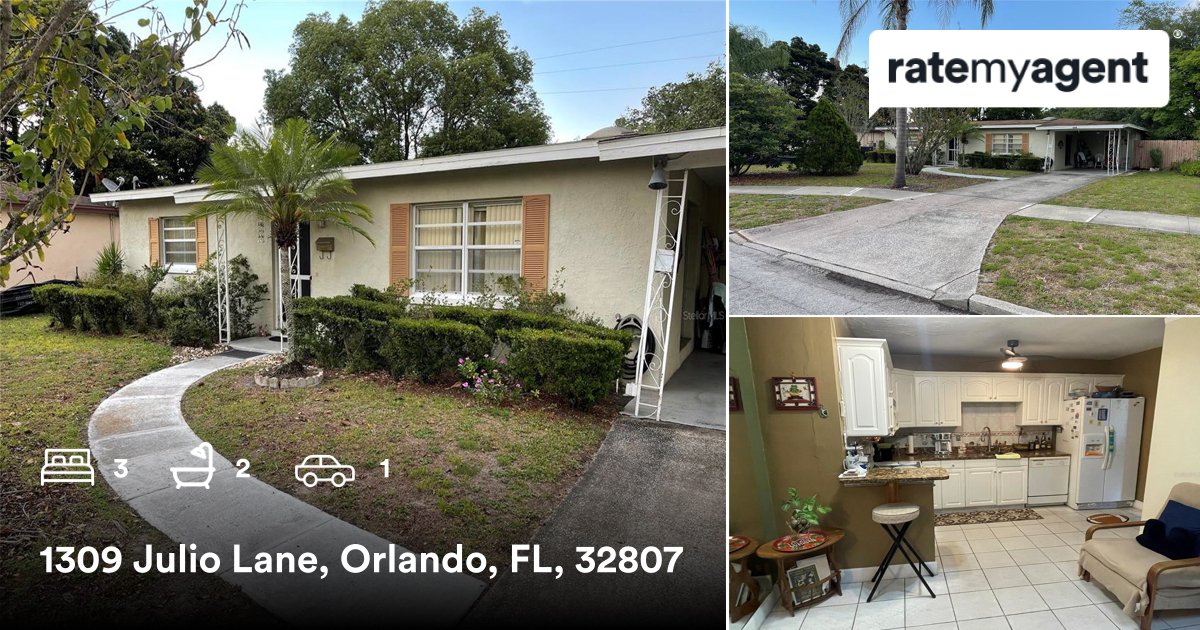 tecnitelonline's tweet photo. 3 🛏 2 🛀 1 🚘
📍 1309 Julio Lane, Orlando, FL, 32807

My latest listing on #ratemyagent
https://t.co/6PhfzYijyU https://t.co/V8dgfz0CxY