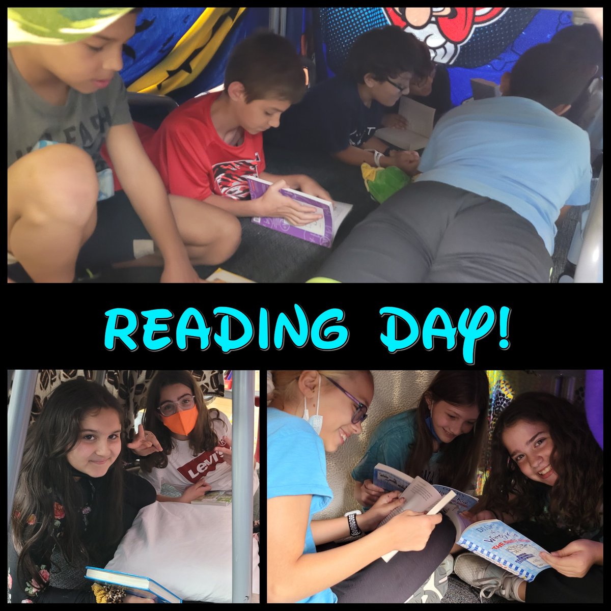JMKirberger's tweet photo. Today was Reading Day in our count down to the end of the year so we ended our day with DEAR (Drop Everything And Read), something I remember loving when I was in elementary school! 📚 #inspire96 https://t.co/TAu6PTxsi6