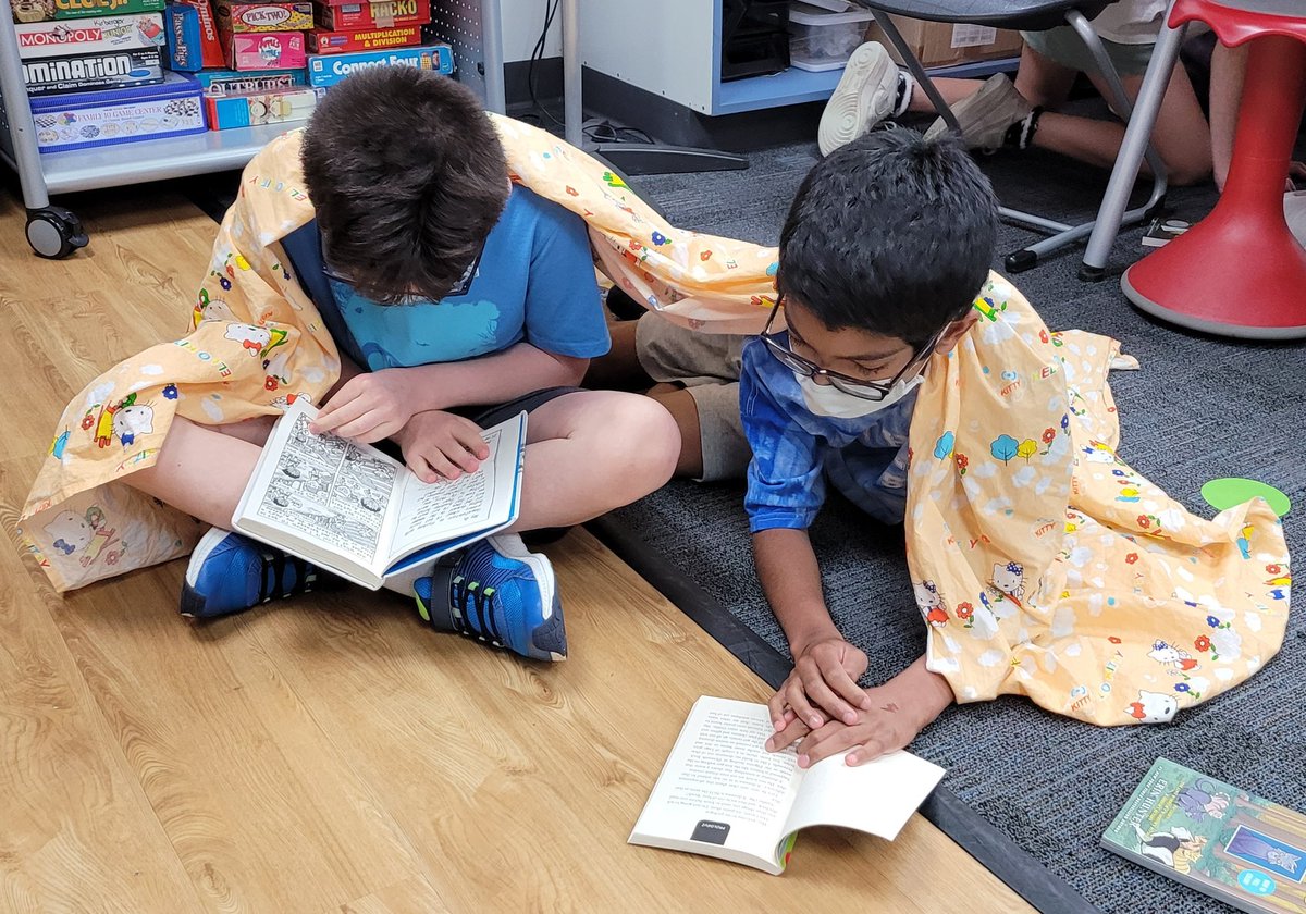 JMKirberger's tweet photo. Today was Reading Day in our count down to the end of the year so we ended our day with DEAR (Drop Everything And Read), something I remember loving when I was in elementary school! 📚 #inspire96 https://t.co/TAu6PTxsi6