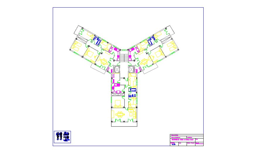 studioclima's tweet image. Aquí tenemos el edificio vista  en planta en forma de  estrella del arquitecto : Julio Chinchilla.