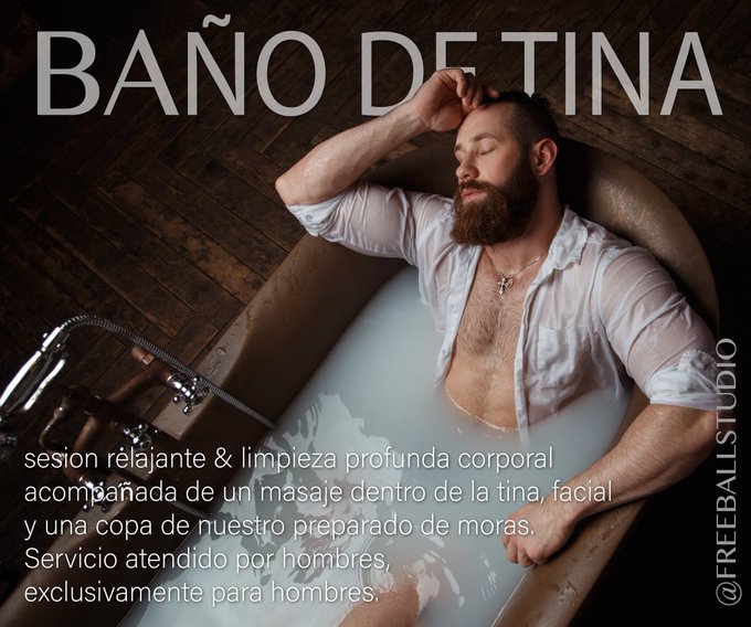WOW ? @FREEBALLStudio Servicio atendido por HOMBRES, exclusivamente para HOMBRES. CDMX y GDL. ??????