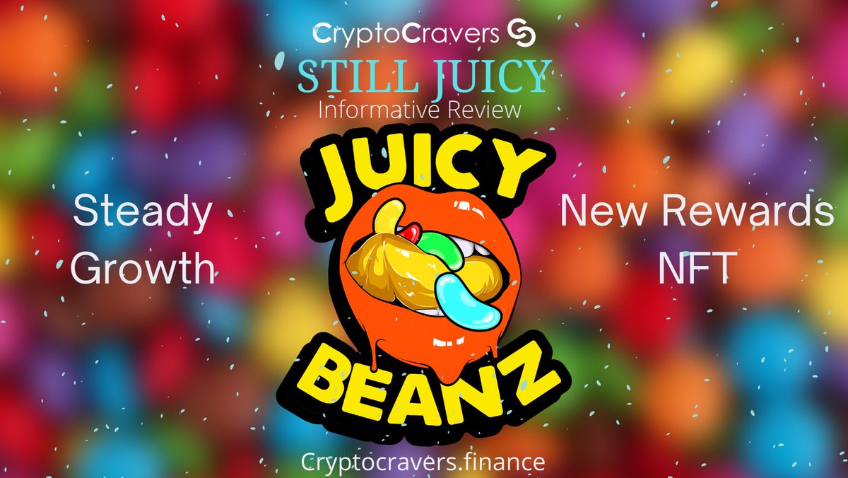 CryptoCravers's tweet photo. Juicy Beanz: Still Juicy! -- Mr. Toasty NFT release

Read all about it at r/cryptocraversLLC

Follow @cryptocravers

#juicybeans #bsc #busd #nft #binance #passiveincome #cryptocravers #crypto #cryptocurrency #cryptonews #ico #investing #defi #altcoin #altcoin https://t.co/vYbJ7R7dCC