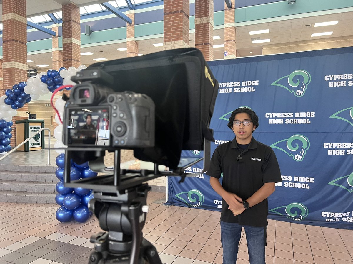 The last episode of CFISD 360° for the 2021-2022 school year comes to you from @CypressRidgeHS where they are celebrating their 20th year anniversary! @CyFairISD @mobsquadmedia #CFISDspirit