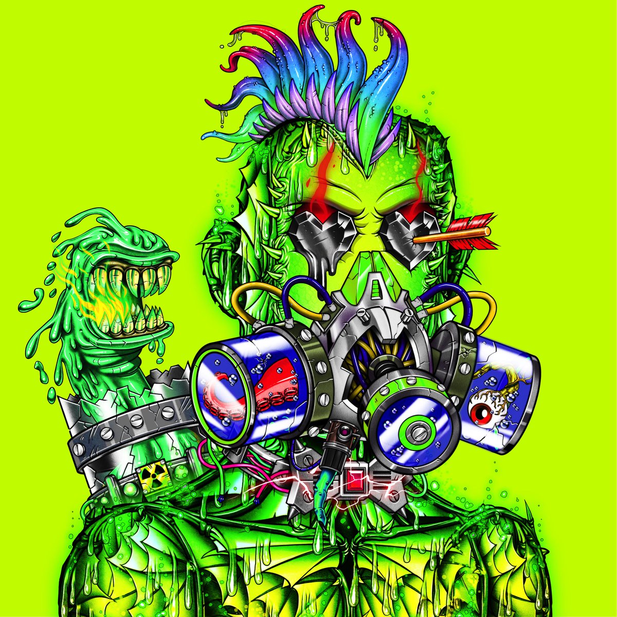 5 days out.

The toxins are slowly starting to leak…

Mask on.

A Fallout is upon us.

May 25th // Fallout Freaks