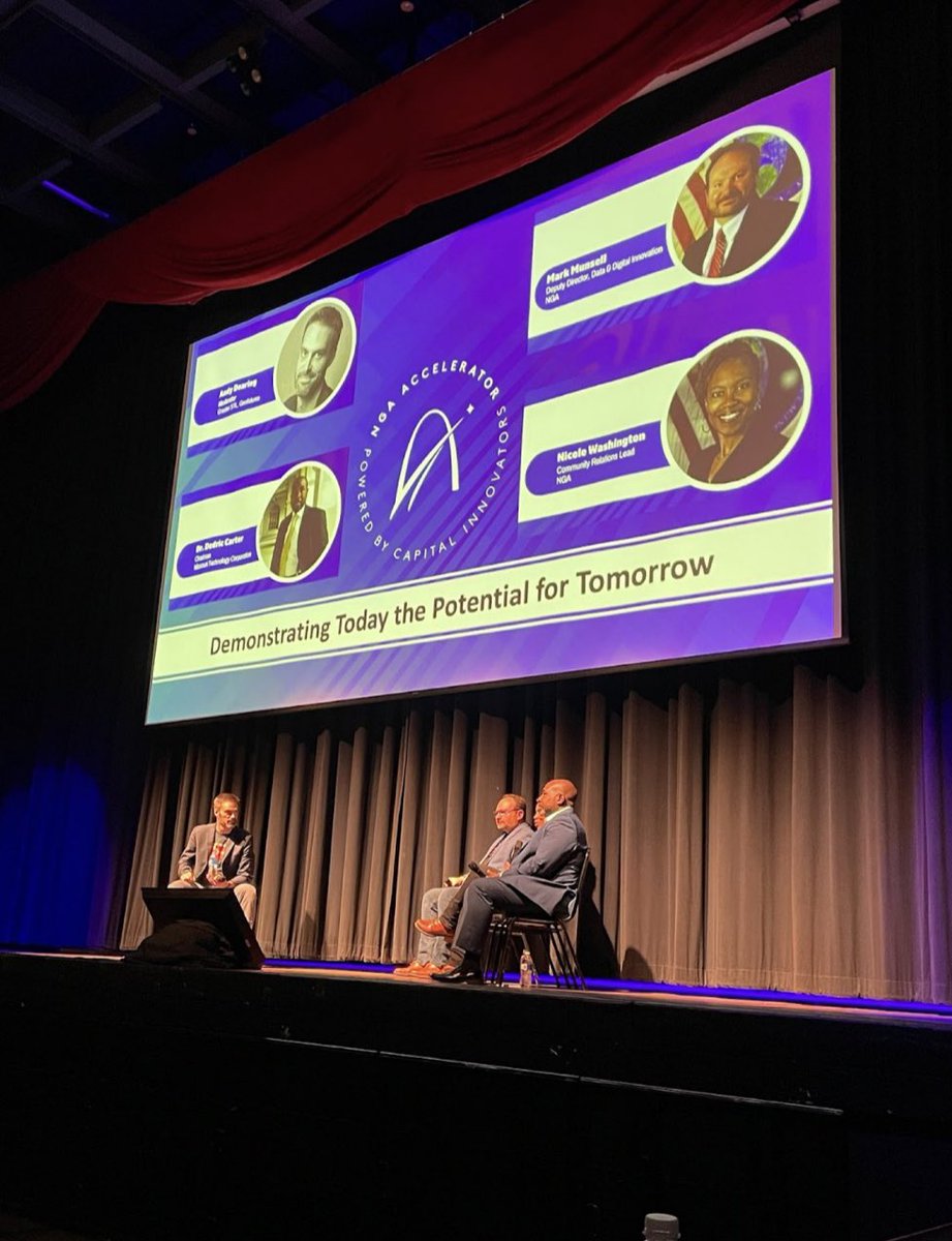#Flashback to the <a href="/NGA_GEOINT/">NGA</a> Accelerator Showcase powered by <a href="/CapInnovators/">Capital Innovators</a>! Thank you to the first and second cohorts for updating us on your progress, and congratulations to the third cohort taking place this summer.