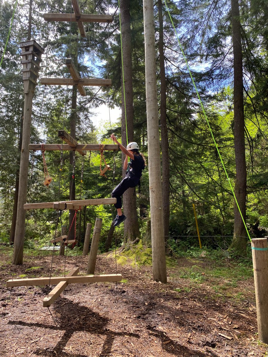 Sonia_Virk's tweet photo. After 2 long years, students were finally able to go to #SasamatOutdoorCentre and kayak, hike, do archery, and high ropes! #fieldtrip @Surrey_Schools https://t.co/o7VZGtvP0X