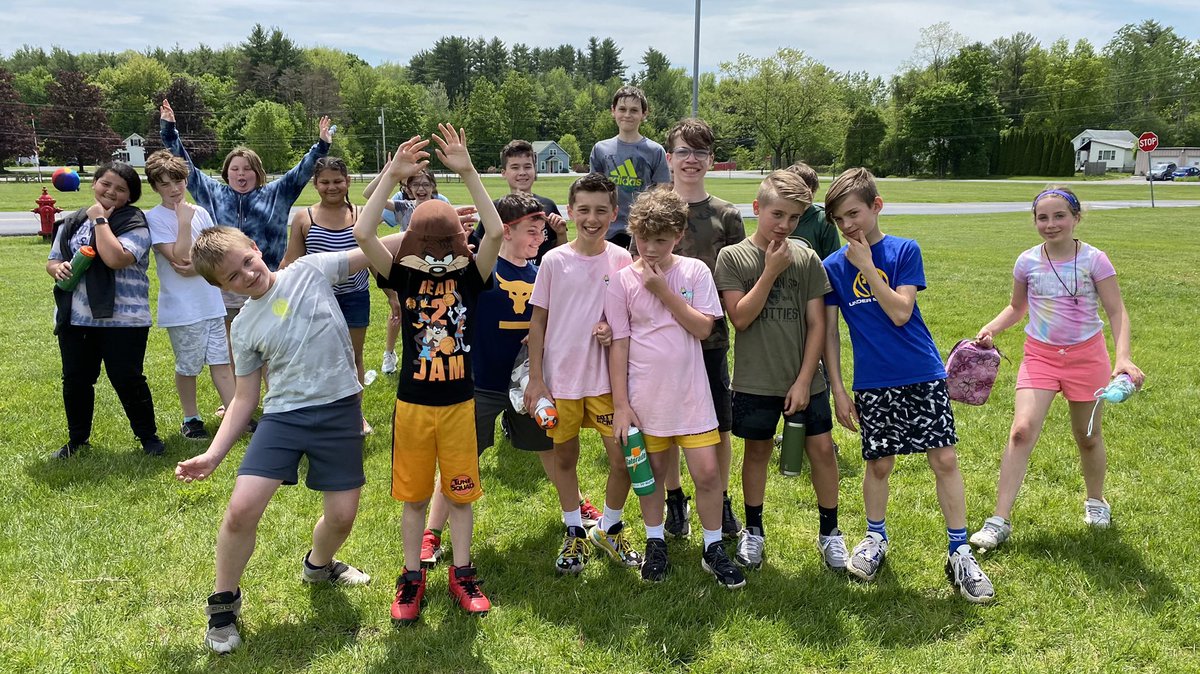 danielle_kins's tweet photo. Between our amazing middle school visit and the awesome friendship games…these kiddos are READY for next year! 💚 💜 💛 #WeLoveMTE #bscsd @MiltonTerrace https://t.co/EiHI6vfpuO