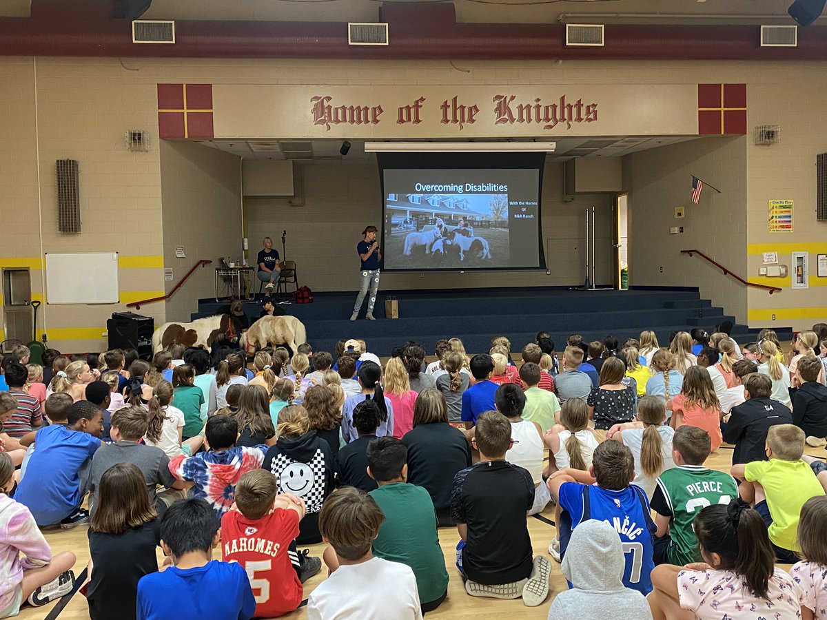 MrsSharpGr3's tweet photo. Abilities Awareness Day was a success at KM! The kiddos learned so much about the differences around them from presenters and activities. ❤️ https://t.co/vzNnQzTCyb