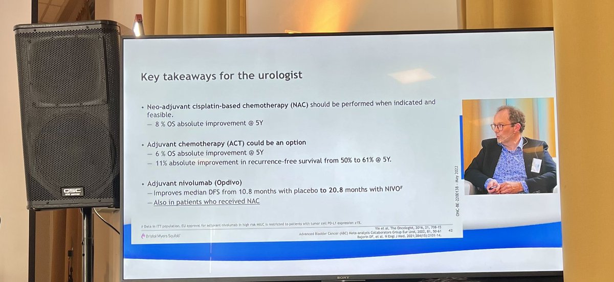 Novel immunotherapy option in muscle invasive urothelial carcinoma! 📊🧐 #scientificsummits @SciSummits @joniau @Brieucsautois