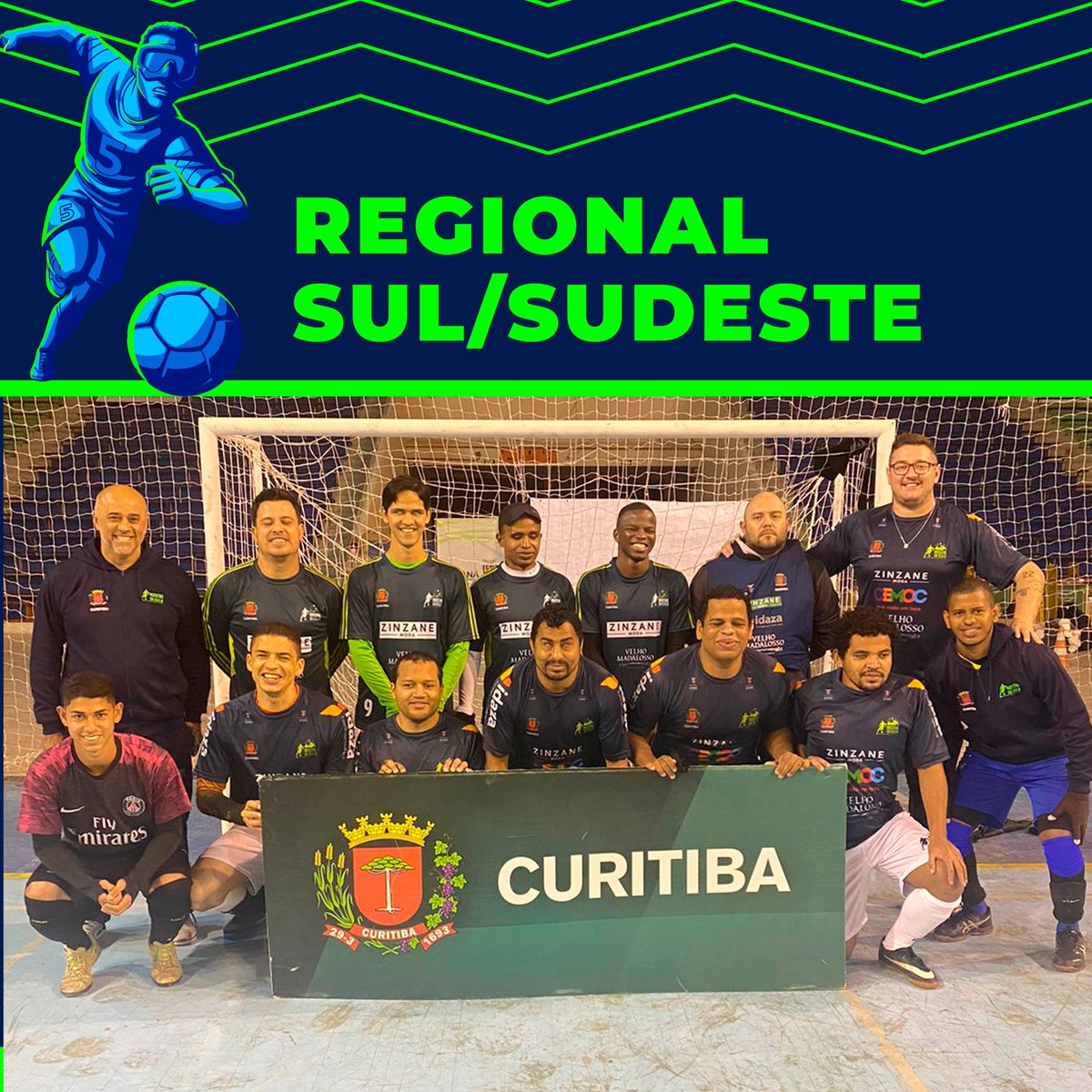 maestroprojeto's tweet photo. Tem competição chegando! ⚡
Na próxima semana, nossa equipe de #futeboldecegos estará no Centro Paralímpico, em São Paulo, disputando o Regional Sul/Sudeste de futebol de cegos, competição oficial da @cbdvoficial. https://t.co/FDFbwHRvM1