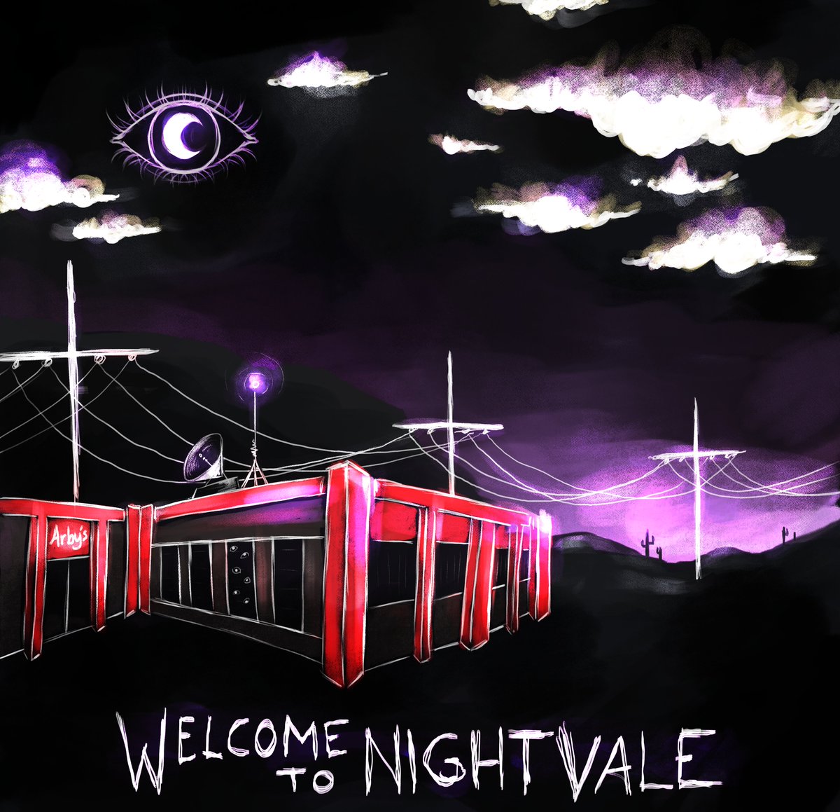 ObjectiveLost's tweet image. In a small desert community...
#nightvale #wtnv #wtnvfanart
(quick redraw between work)