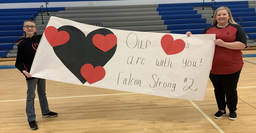 Today at PBL JH we all wore Red and/or Black to show support for our neighbors at GCMS and the Falcon Family during this difficult time.  Falcon Strong #2.