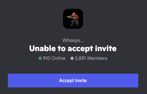 cryptwarri0r's tweet photo. Hi @peacefallxyz for some reason I'm unable to join your Discord server, I hold over 25 Warriors and was hoping for that Loyalty Potion for some of my fallen warriors, anyway you all can help me? https://t.co/viENn8tlAC