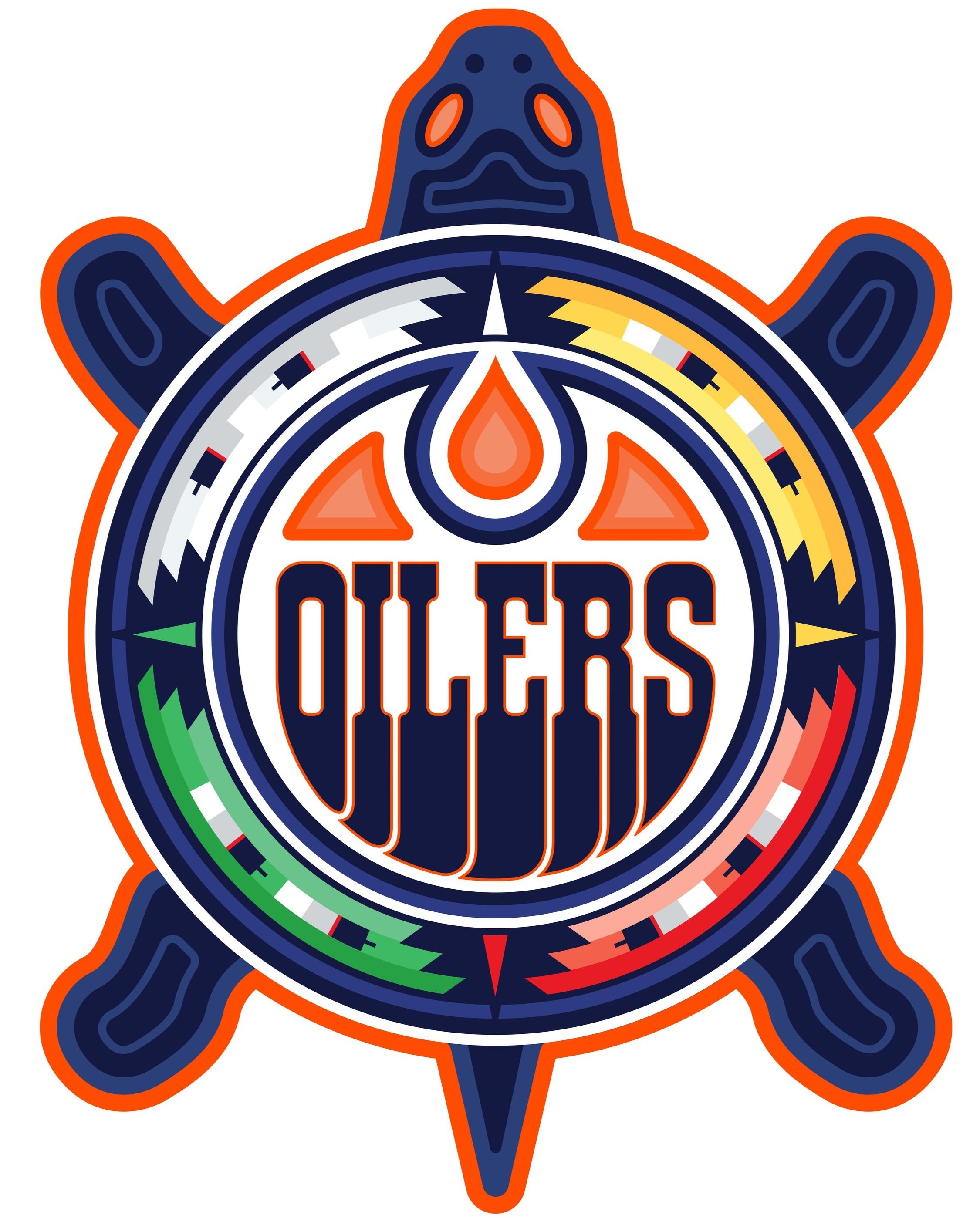 Are they selling oilers jerseys with Lance Cardinal's Turtle Island Logo on  them? : r/Edmonton