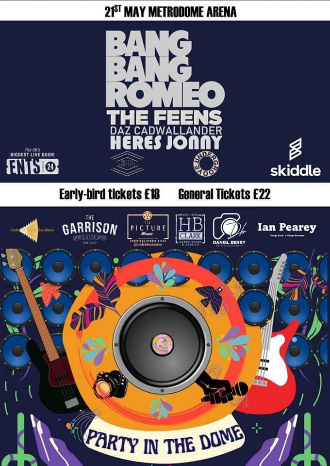 BARNSLEY!!!!! See you tomorrow for @partyinthedome1 🔥 It’s going to be a BIG night with some incredible company 👌🏻 @dazcadwallander @THEFEENS09 Few tickets still available!!