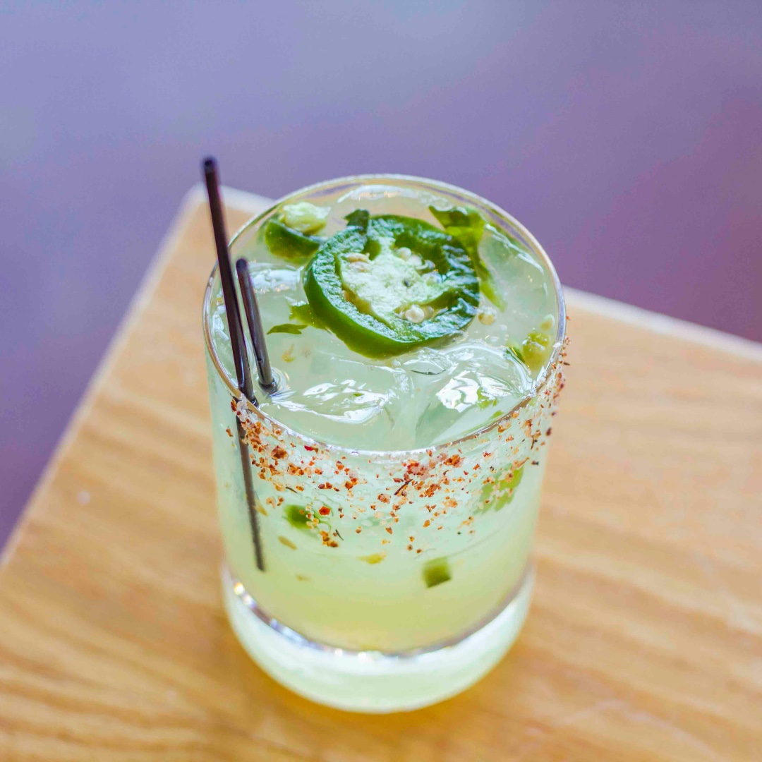 Hello there you sweet &amp; spicy thing!  #JalapenoCilantroMargarita