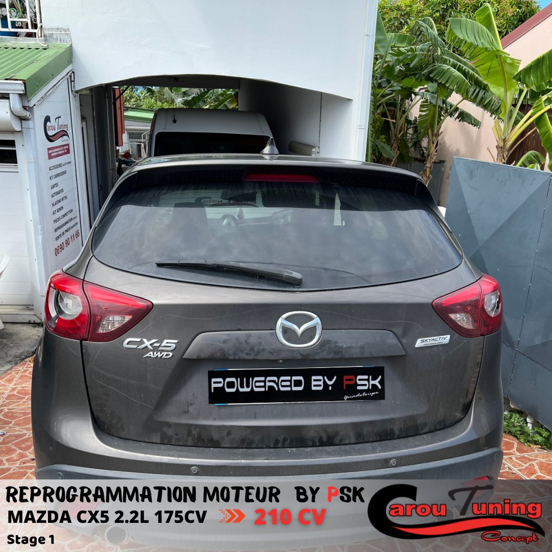 Mazda CX5 2.2L SKYACTIVE 175CV @ 210CV

Stage 1

Chez CAROU TUNING

Encore un client satisfait de nos prestation ! 😀

Paiement en 4 fois possible par CB

Reprogrammation possible sur Jarry sur Rendez-vous au 0690901166

#caroutuning ##guadeloupe #psk_tuning_performance #fwi