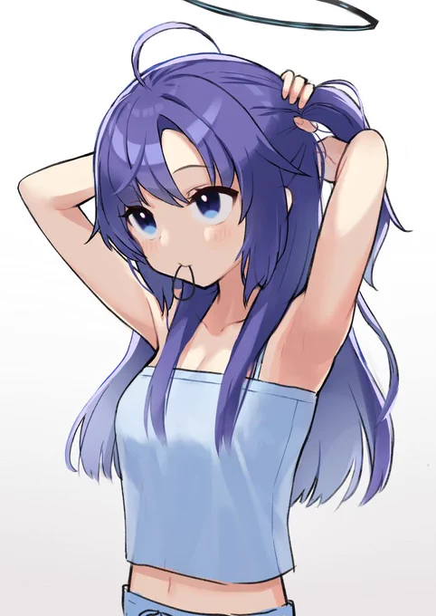 #ブルアカ おはようユウカ 