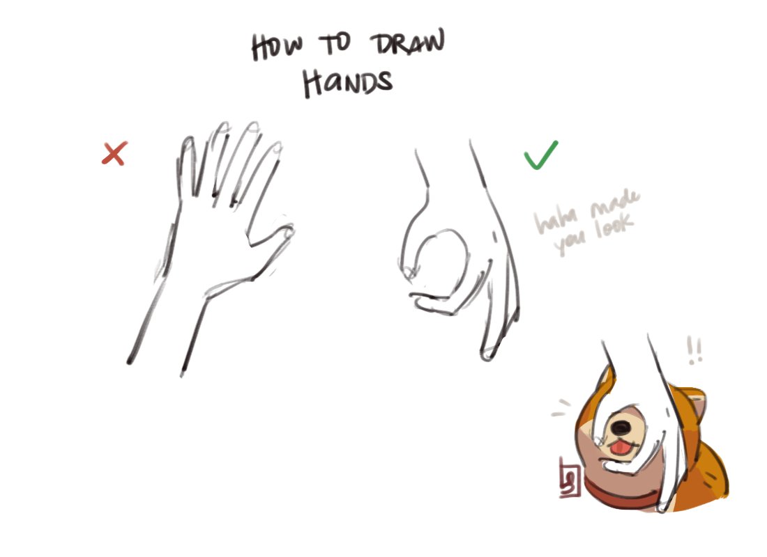new "how to draw hands ⁽ᵐᵉᵐᵉ ᶠᵒʳᵐᵃᵗ⁾" tutorial just dropped 