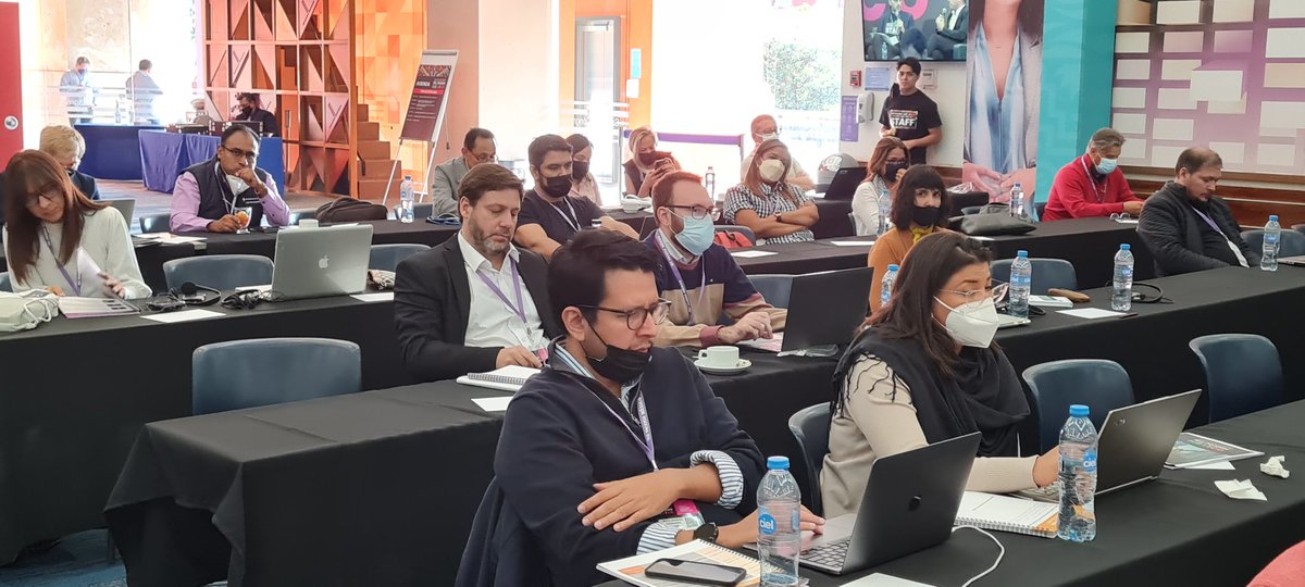 InnpulsaCol's tweet photo. #11STPRODEM 🇲🇽| En este espacio se logró intercambiar experiencias, debatir ideas y obtener lecciones aprendidas sobre los programas públicos de #emprendimiento en diferentes países de la #región y su impacto en la #transformación económica y social de la misma 🌎.

@rvelascoch https://t.co/dYAfWG7SBp