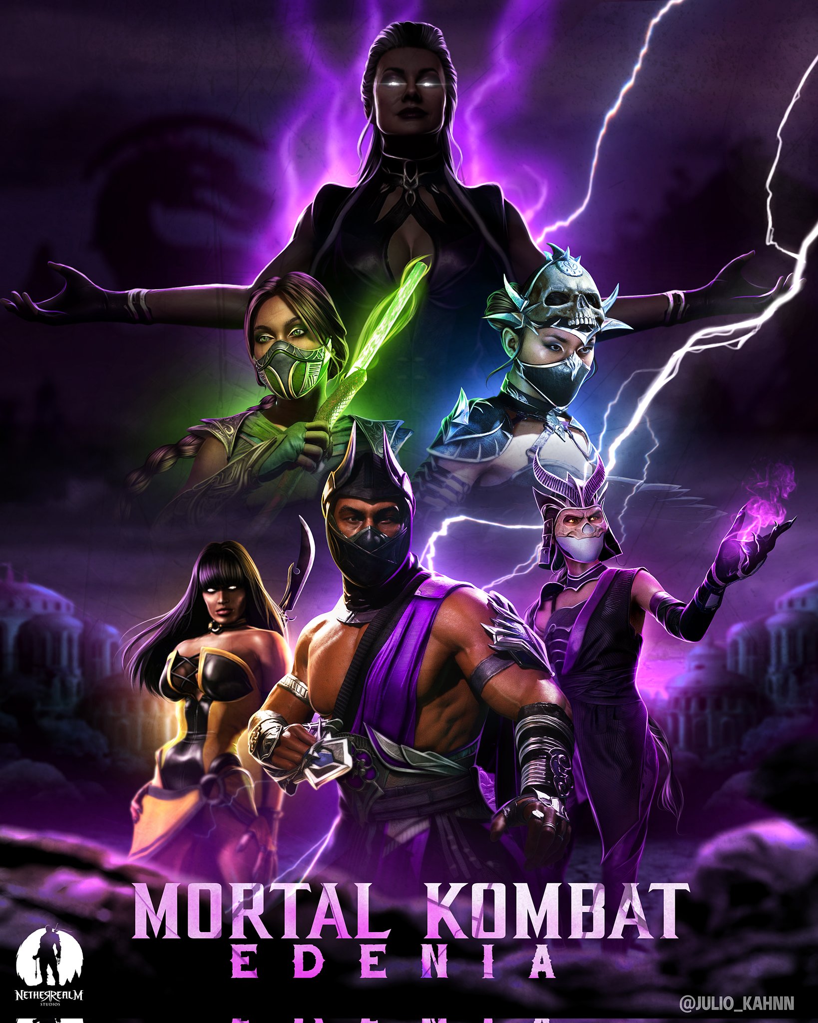 Julio Kahn マドルガダ on X: concept: Mortal Kombat VS Street
