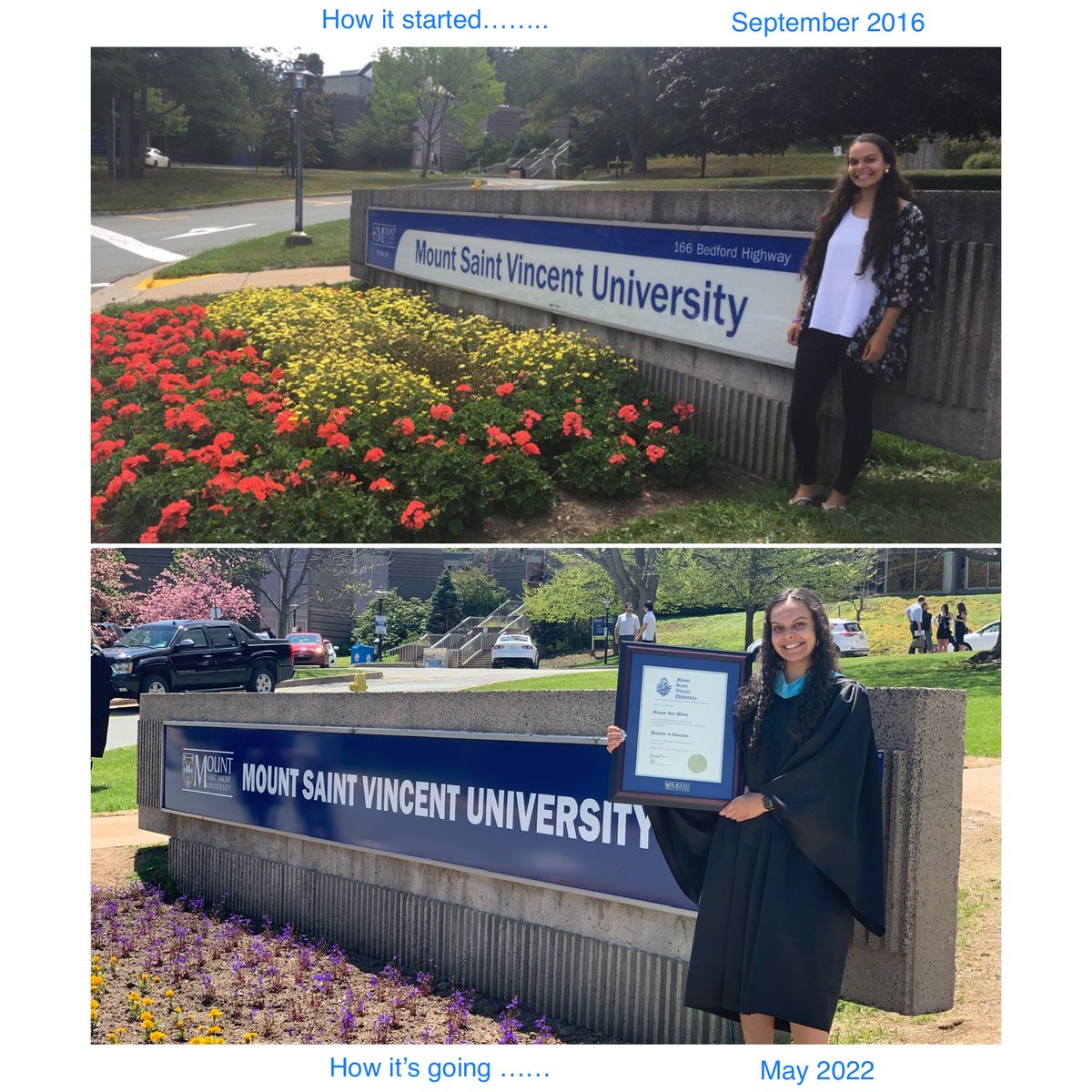 Immensely proud of you Meagan ❤️for all you have accomplished. Now ready to make a difference to the youth of today with your graduation #MSVUGrad2022 ⁦<a href="/MSVU_Halifax/">Mount Saint Vincent University</a>⁩ ⁦⁦<a href="/MSVUSoccer/">MSVU Soccer</a>⁩