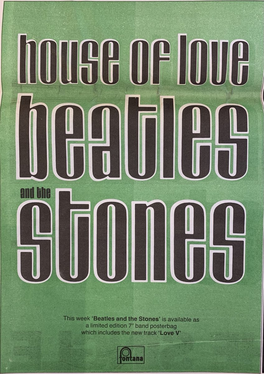 nothingelseon's tweet photo. New House of Love. NME, 14 April 1990. #NME #MyLifeInTheUKMusicPress #1990 https://t.co/7HOCwm12h2