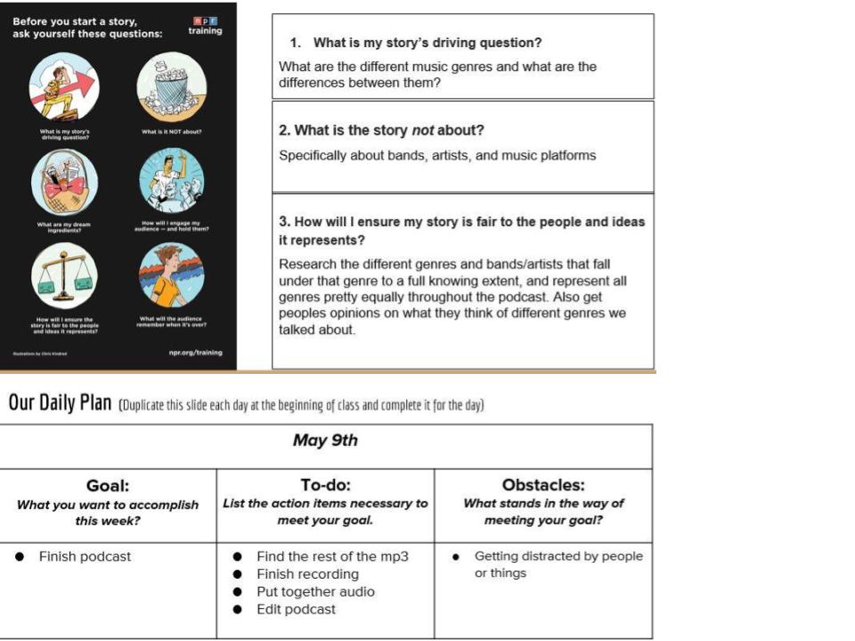 The evolution of a student #podcast using #twistedwave @codeorg's App Lab, @BandLab & @podomatic #edtech #csforall @csteachersorg #computerscience #wgbuzz studio.code.org/projects/appla…