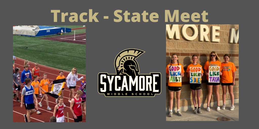 SycamoreMS's tweet image. Good luck to the girls representing Sycamore Middle School at the IESA State Track Meet this weekend! #Empowering2Succeed