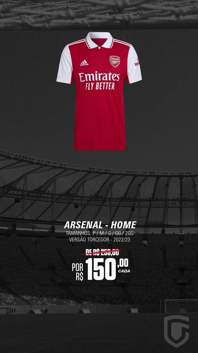 CamisaPesada's tweet photo. 🔴 GUNNERS!
A nova camisa do Arsenal traz o tradicional estilo com o corpo do manto vermelho e as mangas brancas. Na gola o estilo polo, com detalhes em zigue-zague.

Adquira já a sua pelo link:

👕 Arsenal Home 22/23 
📲 https://t.co/5x5wyAdXT2

#camisapesada
#asuafootballstore https://t.co/w3oTgv0ZMP