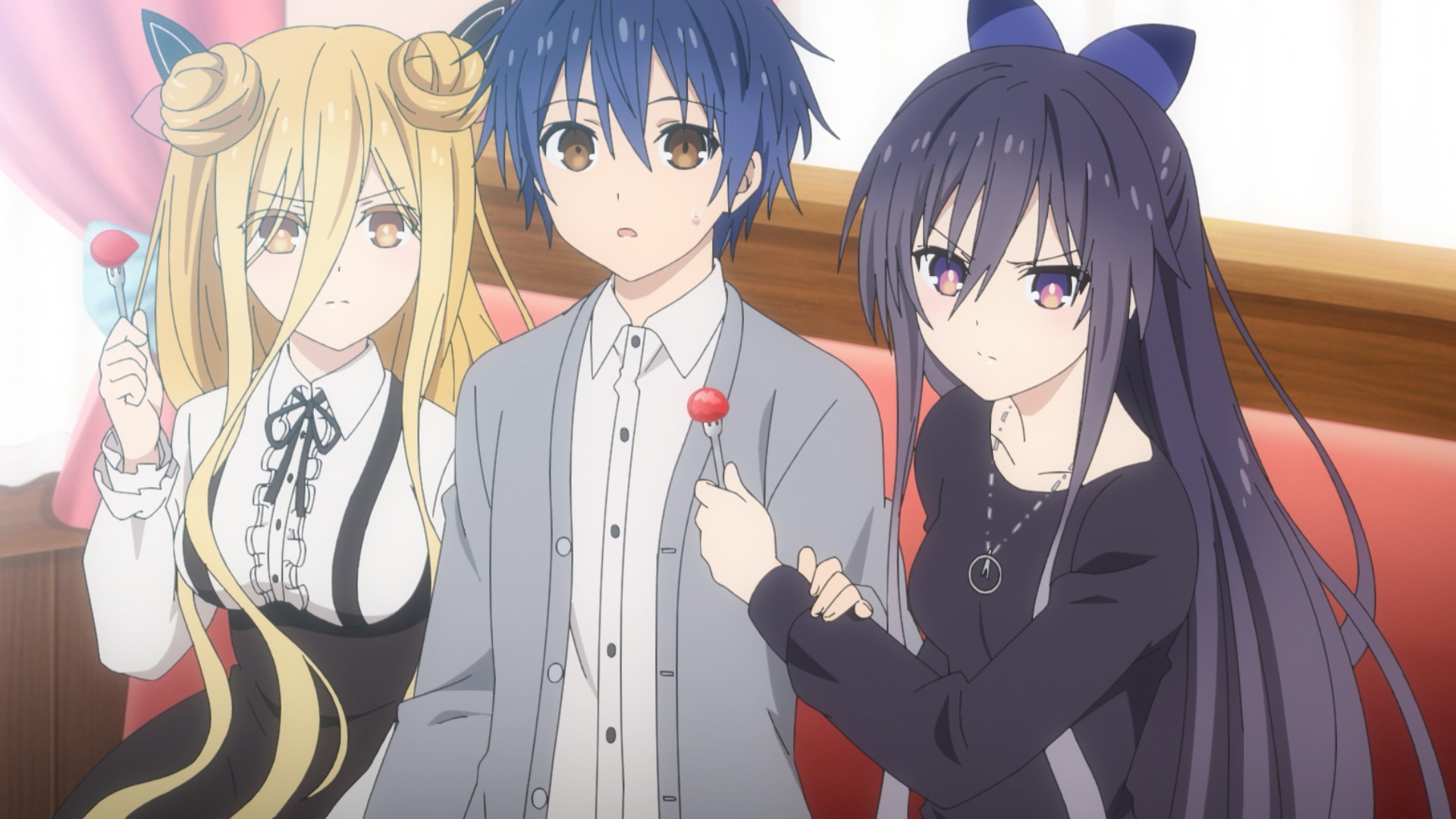 надпись live. Date a live tohka. шидо ицука и гарем. Live 04. Live 04.