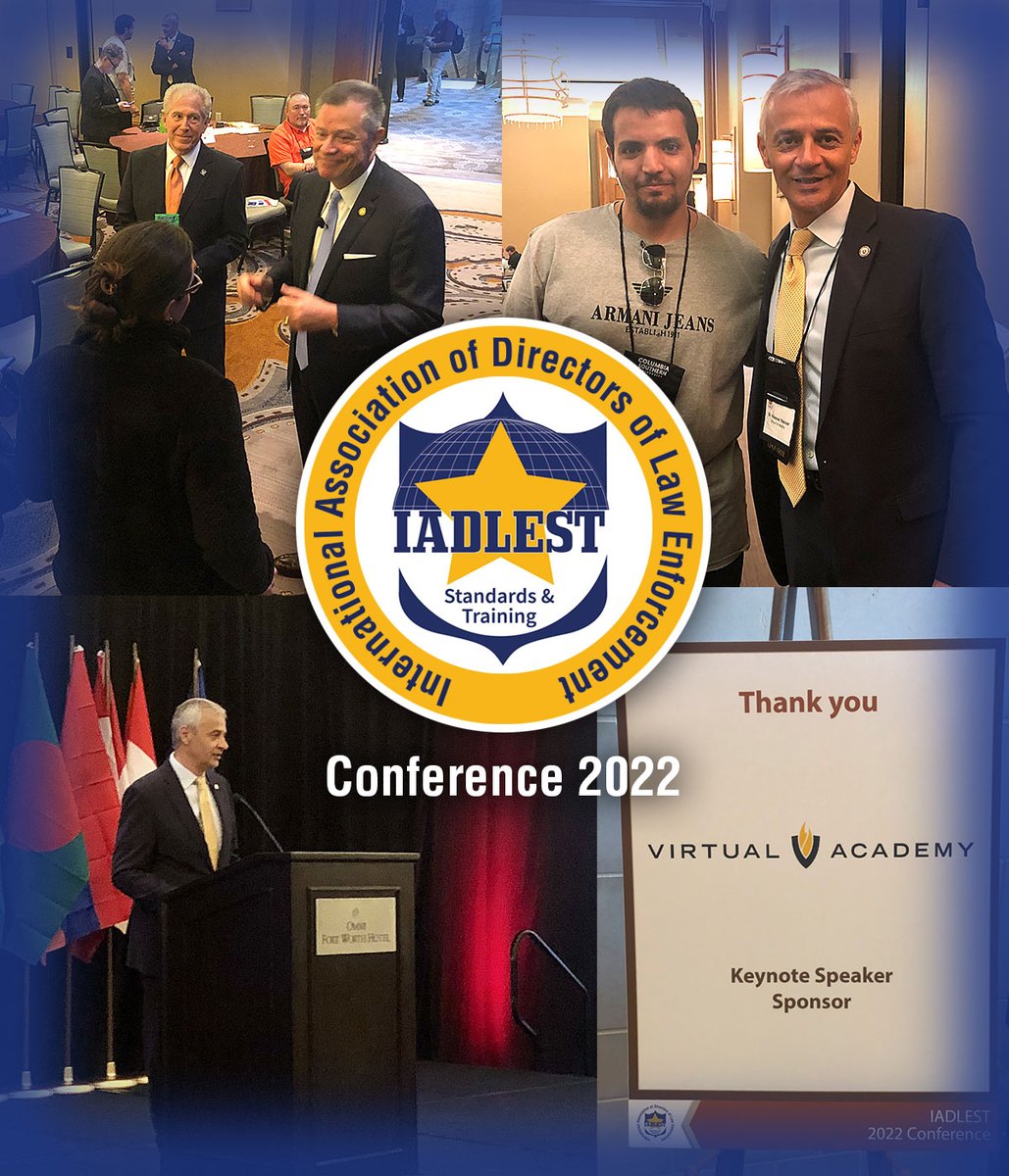 What an awesome week at IADLEST in Texas! 
We were so honored to be able to sponsor the Keynote Speaker this year, Paul Butler. 
#VirtualAcademy #IADLEST