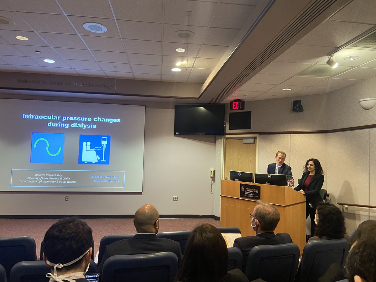 “Most important day of the academic year” - another fantastically organized and inspiring Resident and Fellow Research Day today by <a href="/3Y3MD/">Ian Han, MD</a> <a href="/uiowaeye/">UIowa Eye</a>