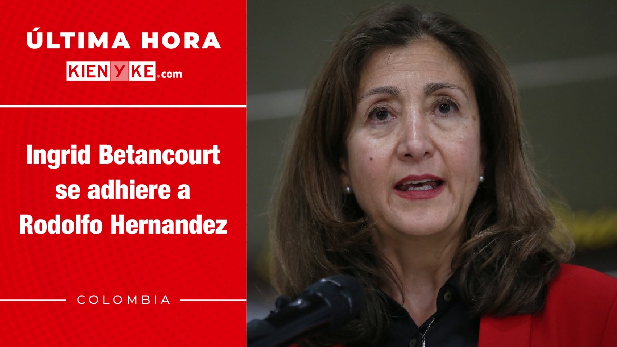 kienyke's tweet photo. #ATENCIÓN🚨 | Ingrid Betancourt (@IBetancourtCol) anuncia que se retira de la carrera por la presidencia para apoyar la campaña del ingeniero Rodolfo Hernández (@ingrodolfohdez) https://t.co/IMkedqfe0i