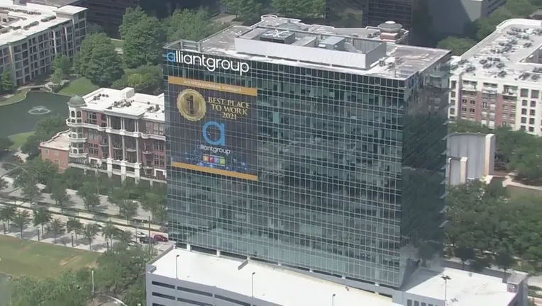 HunterJCullen_'s tweet photo. #BREAKING: The IRS-CI has raided alliantgroup in Houston, TX as part of a court-authorized investigation. Massive law enforcement presence. https://t.co/nOjOZXbl9X