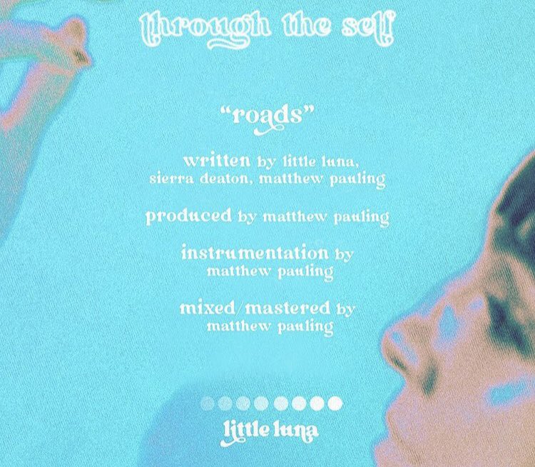 unknownmusic's tweet photo. “Through the self” EP by @littlelunamusic “Roads”, “The Glass”, “Under the wave” and “Last time” Co-written by @sierradeaton and “The Glass” Co-written and produced by @MrPSimmonds https://t.co/tCwCYbc7XT