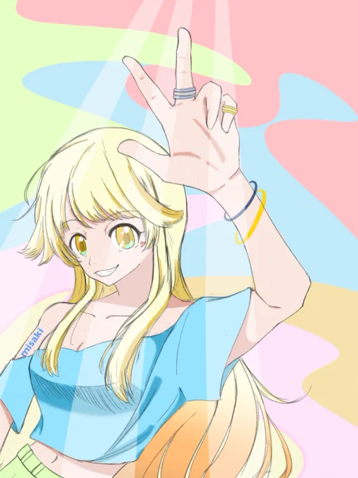 弦巻こころ 夏 
