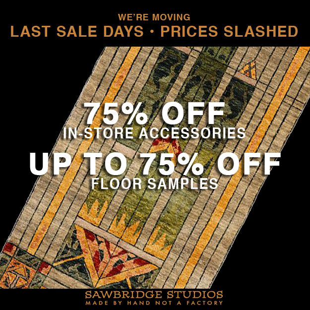 SawbridgeStudio's tweet photo. LAST #SALE DAYS! UP TO 75% OFF #FLOORSAMPLES https://t.co/7LRAfsTp3r &amp; 75% OFF IN-STORE #ACCESSORIES. VISIT the gallery or CALL (224) 616 3311 #american #handcrafted #lamp #table #dining #lighting #furniture #artisans #desk #decor #chicago #glenview #winnetka #chicagonorthshore https://t.co/L4j6CBR2pp