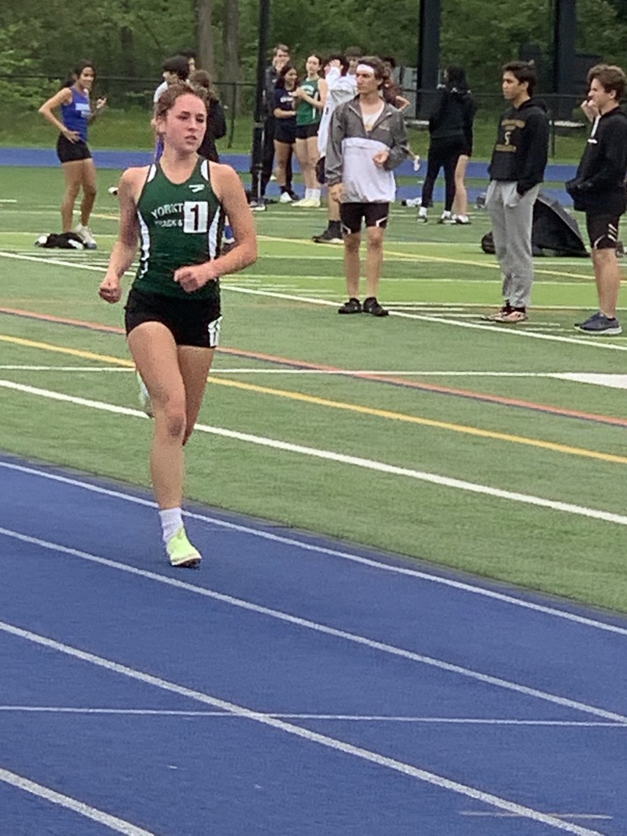 Smittytrackxc's tweet photo. Day 1 of the County Track &amp; Field Champs! Sydney Leitner cruises to victory in the 3000 meters! Makayla Winslow, Kaitlyn Tiberii and Alexander Olener compete in the hurdles! Congrats and good luck in day 2!! ⁦@YCSD_Athletics⁩ ⁦@YHSDeGennaro⁩ ⁦@CoachKornHusker⁩ https://t.co/i7S5dTxhuu