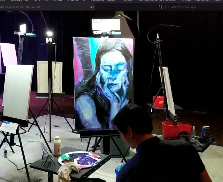 Art Battle tweet media