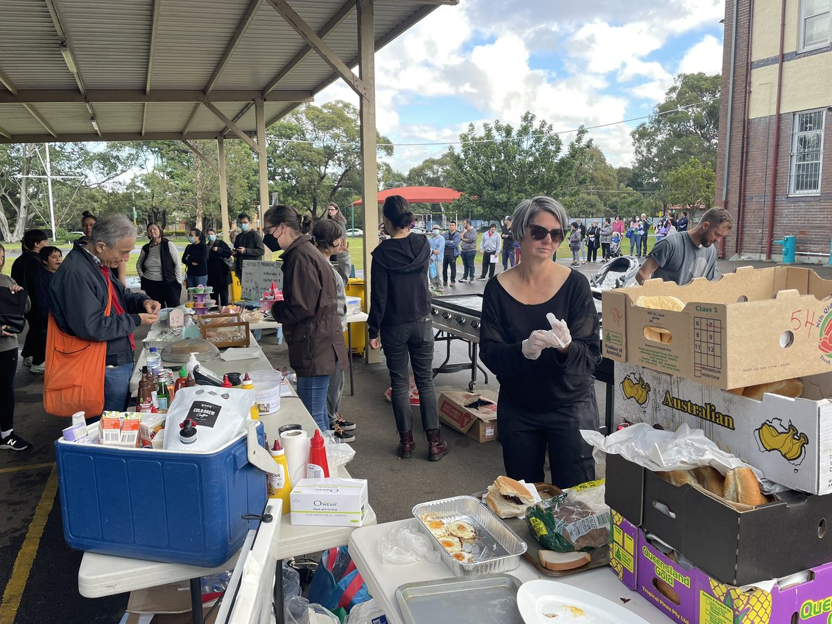 #democracysausage  Daceyville public style #AusVotes2022