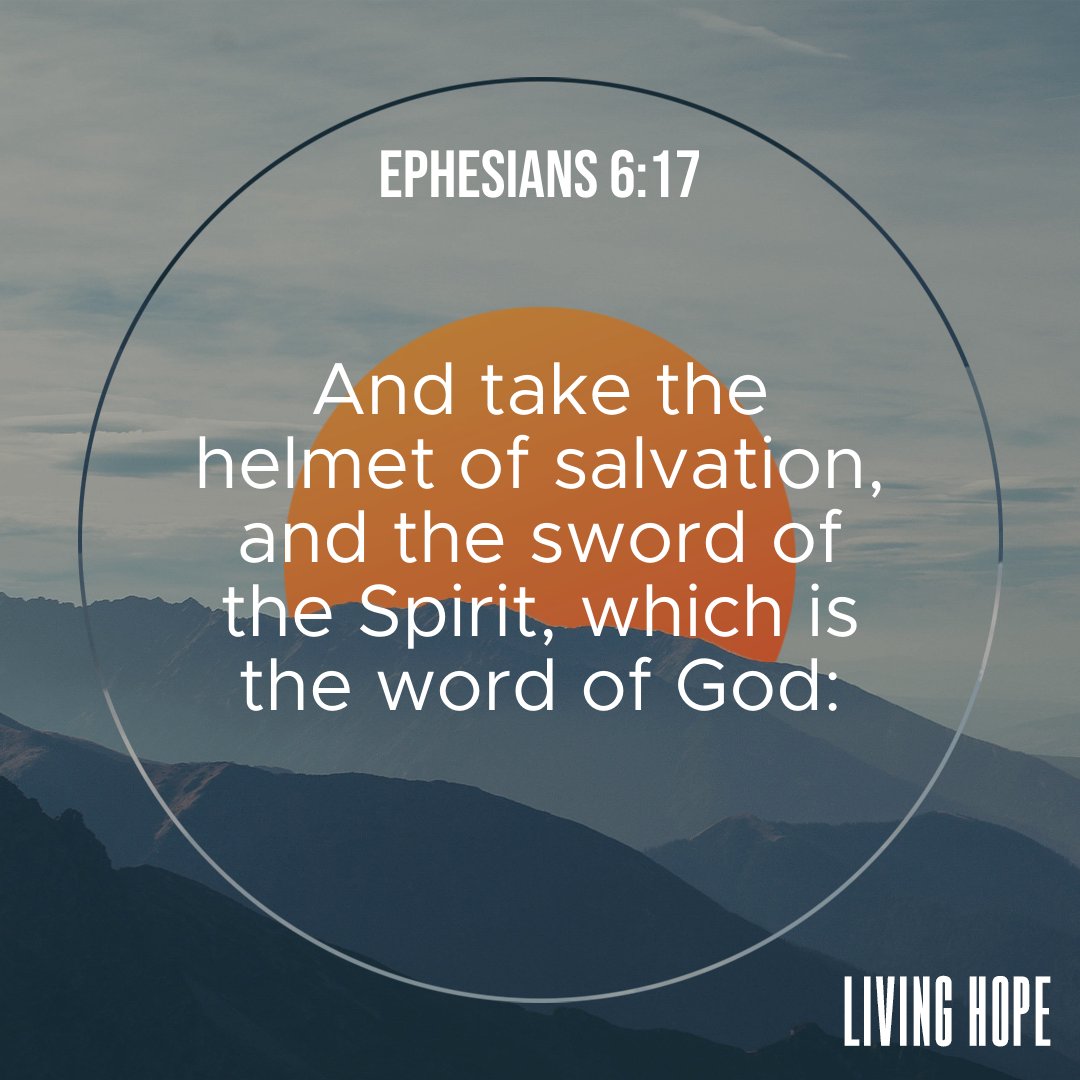 coastlinebc's tweet photo. "God’s Word is a weapon to defend us."

#coastlinebaptistchurch #alivinghope #stephenchappell #Bible #dailyverse #scripture #Ephesians6v17 https://t.co/kLGwwiDO4S