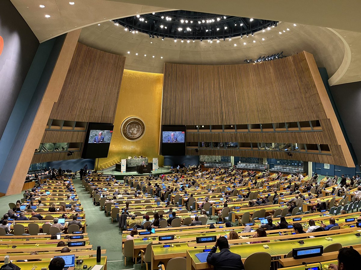 olivierjmaes's tweet photo. Delighted that the #Migration2022 #ProgressDeclaration was adopted by consensus today!
Thank you @UN_PGA, Member States & all stakeholders for your support and your trust in our co-facilitation team
🇧🇩🇱🇺
It takes good will & hard work, but multilateralism can still deliver 🇺🇳 https://t.co/2ZOyviYS1S