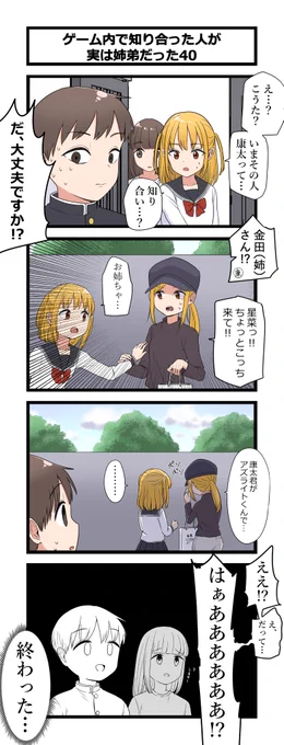 複雑な姉弟の4コマ40 