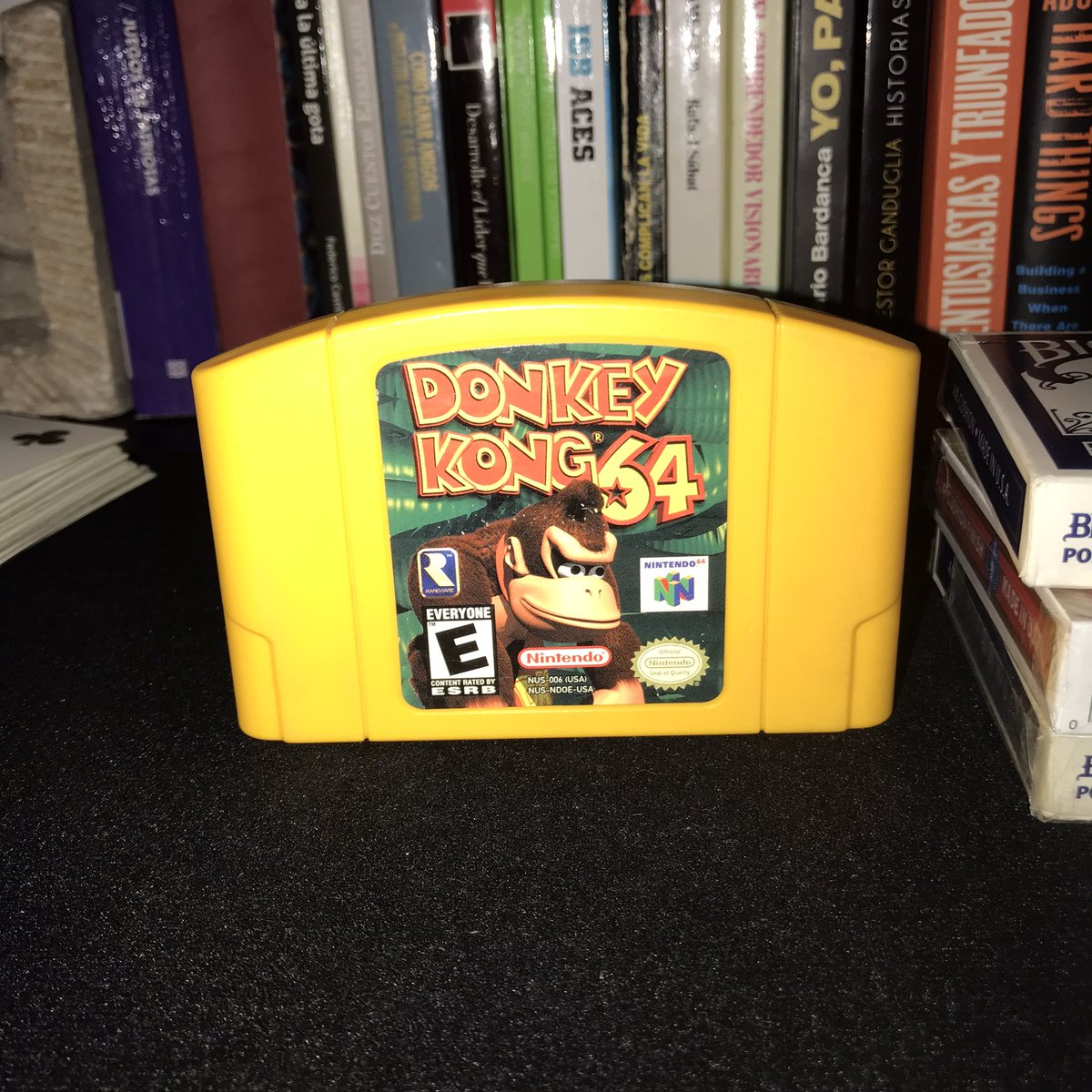 The80sCorner's tweet photo. Donkey Kong 64!
#DonkeyKong #dk64 #N64 #NINTENDO64 #viernes #FridayNightTights #retrogame https://t.co/xV4gfV0Dgw