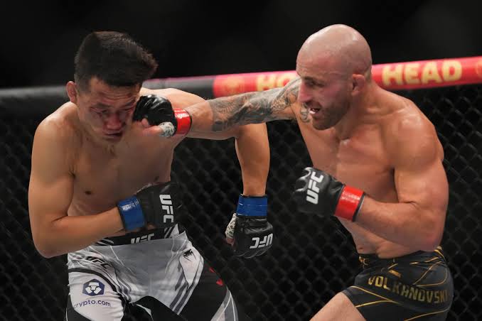 WonderbreadMMA's tweet photo. Alexander Volkanovski would dominate any version of Conor McGregor https://t.co/hZGUsh7NQs
