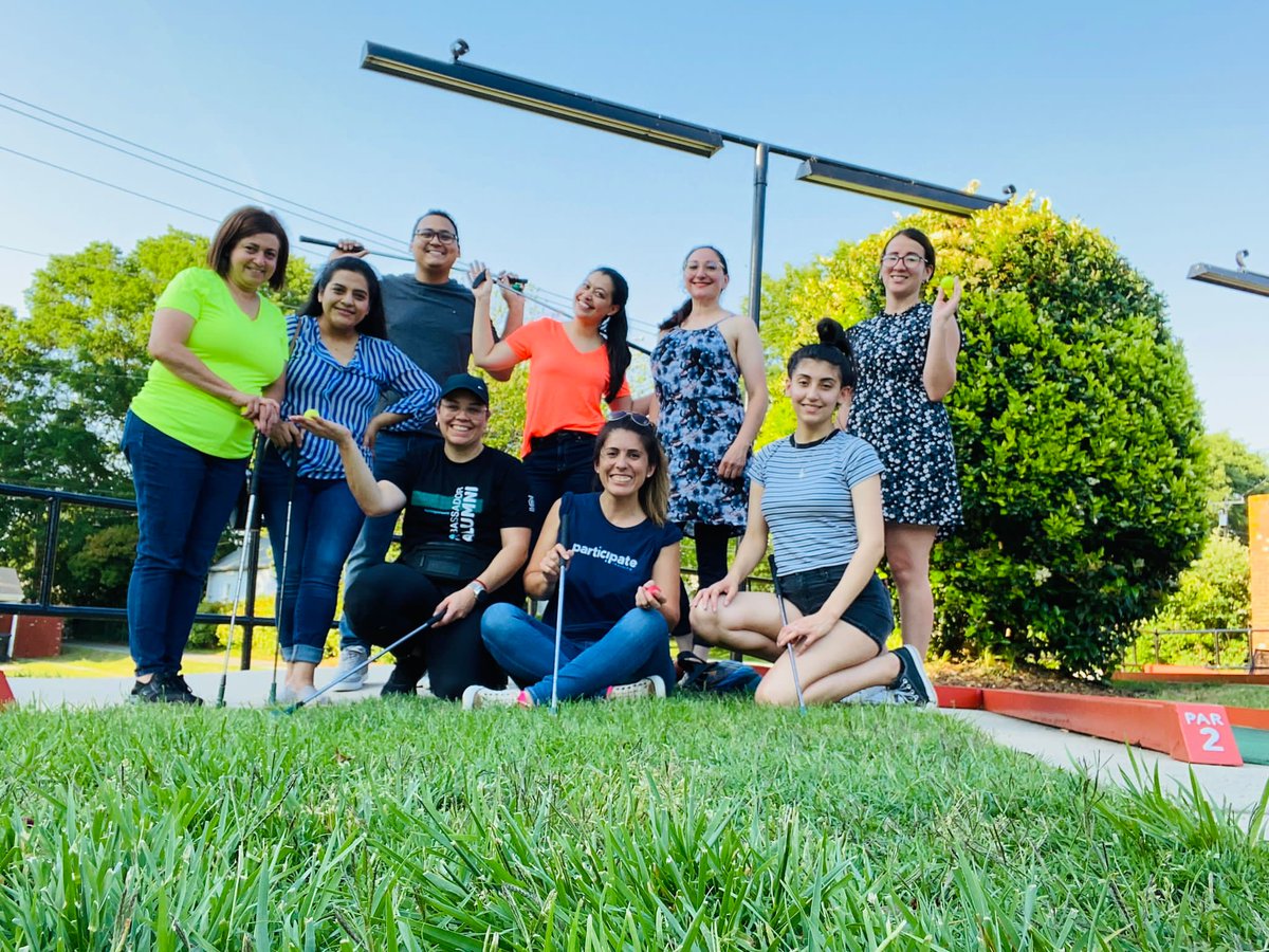 MSanMartin29's tweet photo. Our Connections coordinator 3rd meet up was a fun time playing PUTT-PUTT GOLF!
First time players,but sure had a great time. @ParticipateLrng #unitingourworld https://t.co/ZvNlyQQFCw
